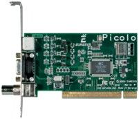 Picolo Series Color/Monochrome Frame Grabbers for Standard Cameras Analog 1 Smart Cameras Picolo Picolo/Picolo PCIe Single channel real-time video capture BNC, DB-9, S-Video connectors 4 TTL I/O