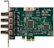 PCI/PCIe board, 121 x 70 mm Power consumption: 1 W (+5 V max @ 200 ma) Picolo Pro 2/Picolo Pro 2 PCIe PCI/PCIe board, 121 x 85 mm Power consumption: 1.