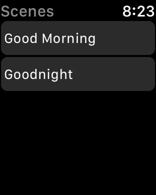 NOTE: If the lighting device is currently OFF, this command turns the device ON and adjusts the brightness level to the preset level. 2. Tap <Name of Device to return to the Lights screen.