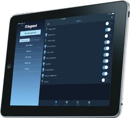 The LC7001 works in conjunction with the Legrand Lighting Control ios/android app and the Samsung ARTIK Cloud platform to provide uninterrupted control and automation of RF Lighting Control System