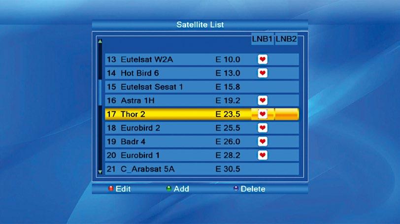 The full EPG display was a real pleasure; it can show the data from a single channel or from a group of five channels in grid format.