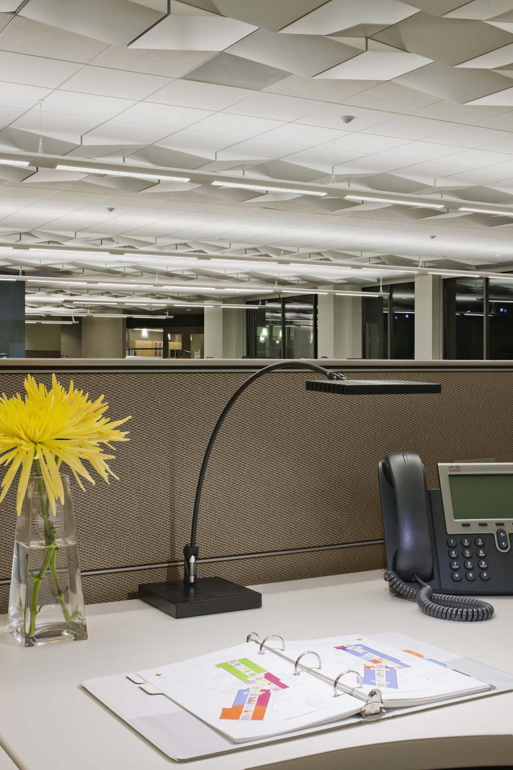 LEDs are perfect for task lighting New, LED task luminaires provide the right amount of light exactly where you need it Old,