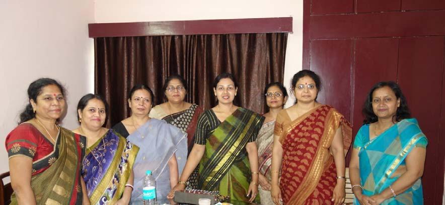 Mrs Laxmi, Mrs Alakhnanda Chakroborty, Mrs Kalpna Singh, Mrs. Mridla Prasad, Mrs Madhulika Kumar, Mrs. Sneh Gupta, Mrs Indira RaviKanth and Mrs.
