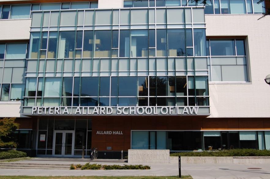 Allard School of Law and the Law