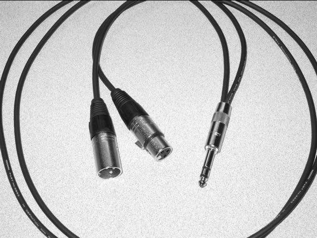 Cut two lengths of audio cable suitable to reach from the 1176LN to the insert point on your mixer.