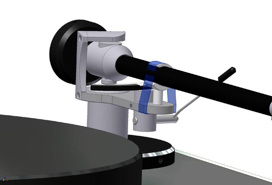 Concept 3. Set up The set up of the Concept - turntable is easy as the turntable and tonearm are preassembled.