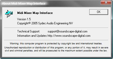 installed Serial Ports and MIDI devices can be selected and assigned to the selected Console Interface: NOTE: While any