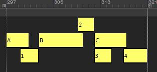 The entry Multiple Active Parts with same Output and Location (for new edits) lets you determine whether multiple active Parts that overlap in time (regardless of their virtual track position) can