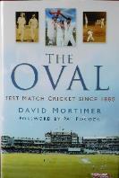 2007 condition, with perfect The Oval Test Match David Mortimer