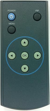 2.2 Remote control Key POWER & PIP MENU OK Unavailable Activating OSD menu Function Making a selection, changing image display Moving upward Moving downward Moving leftward (If you press this button