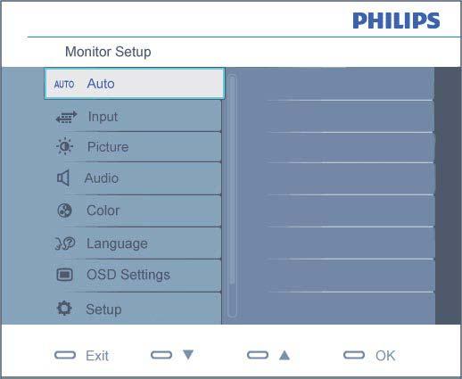 2. Setting up the monitor Description of the On Screen Display What is On-Screen Display (OSD)? On-Screen Display (OSD) is a feature in all Philips monitors.