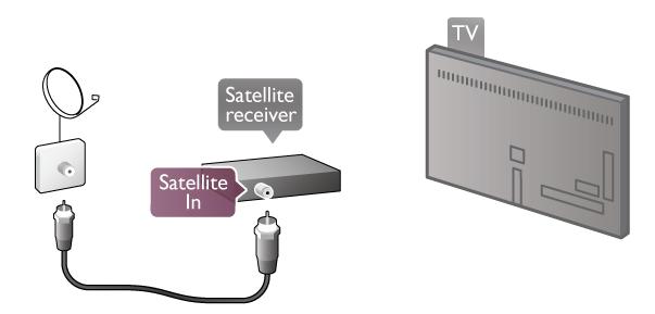 Alternatively, you can use a SCART cable if the Set-top box has no HDMI connection. Switch off timer Deactivate the Switch off timer, if you only use the remote control of the Satellite receiver.
