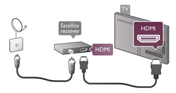 Select TV settings > General settings > Switch off timer and set the slider bar to 0. Home Theatre System (HTS) Connect Use an HDMI cable to connect a Home Theatre System (HTS) to the TV.