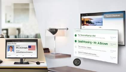 Personalized full-stay service LYNK REACH 4.0 s two-way communication ensures guests receive the personalized attention they ve come to expect at luxury hotels.