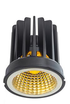 The Zimano LED light engine with Sunset Dim technology Available in two wattages, the ZM10 suits standard ceiling heights whilst the ZM18 is more powerful for larger spaces.