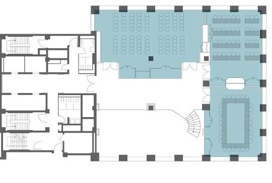 888-7-77 7 Third Avenue FLOORPLAN AND CAPACITIES 18TH FLOOR 18th Floor RECEPTION THEATER CLASSROOM CONFERENCE HOLLOW U-SHAPE PODS Bryant
