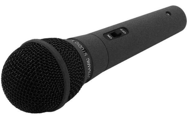 Guest Microphones (DM-2100) The other type of microphone we include in some School Radio packages is called a dynamic microphone which is a fully passive microphone meaning it does not require the