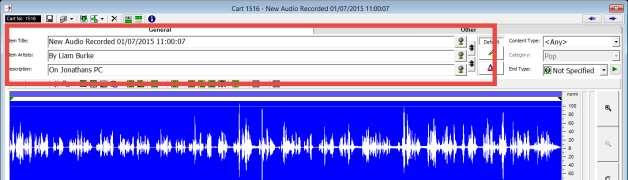 6. We have now finished Normalising the audio.
