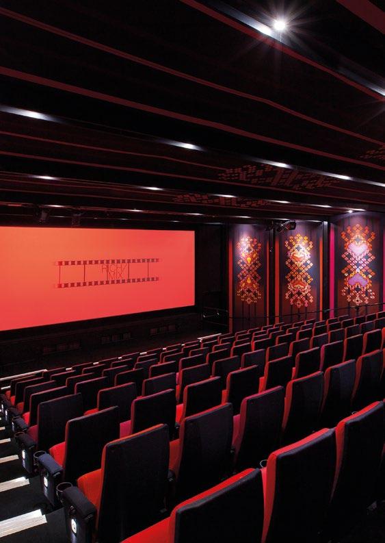 SCREEN 2 Size: 152m² Capacity (seated): 132 (plus 2 accessible bays) Perfect for: Industry Screenings and Premieres / Private Screenings / Film Parties / Film Events / Proposals / Weddings