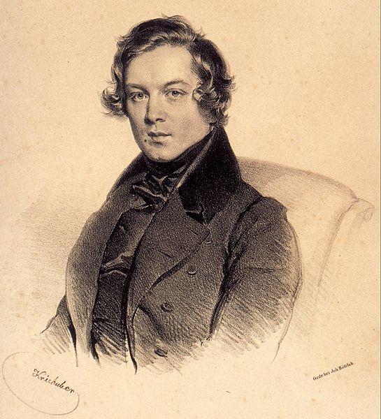 Robert Schumann 8 June 1810 29 July 1856 German composer, aesthete and influential music