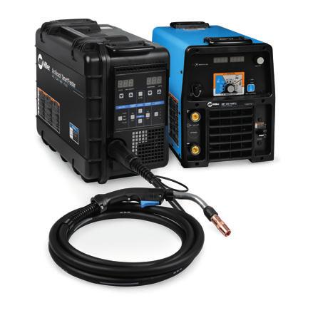 power source and ArcReach Stick/TIG Remote Polarity Reversing Remotely change process Set actual amperage Additional features of XMT 350 FieldPro Polarity Reversing power source