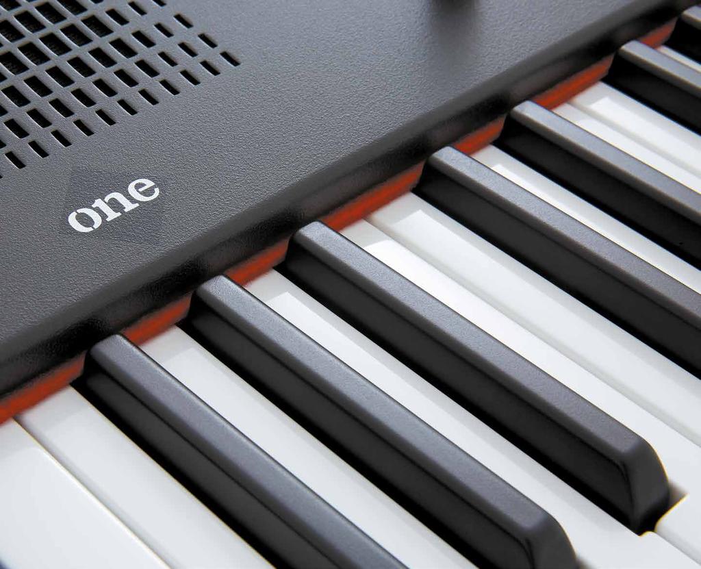 ARE YOU READY FOR THE NEW ONE? ONE KEYBOARD, FIVE ORGANS, EIGHTY STOPS AND THE WORLD FAMOUS JOHANNUS SOUND, ALL PACKED INTO ONE HANDY, PORTABLE ORGAN KEYBOARD.
