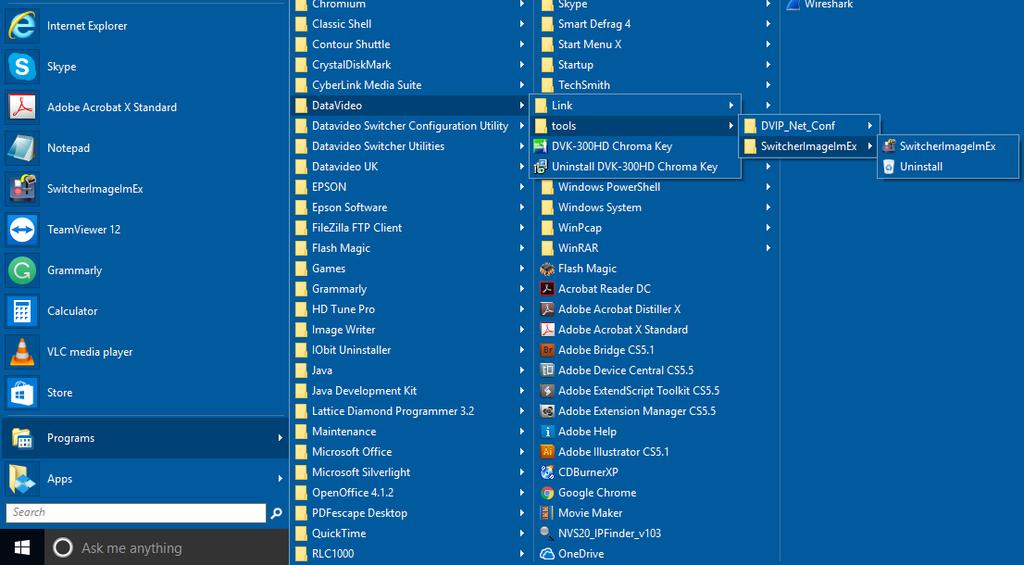 8. After the setup is finished, a shortcut will be created in Start Menu > Programs >