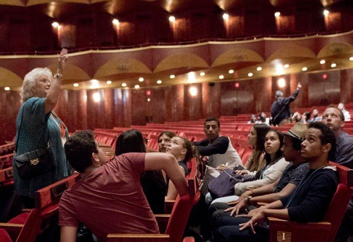 BACKSTAGE TOURS Go behind the scenes for an exclusive look at what it takes to make operatic magic at the Met.