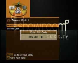 Settings and Operations Parental Control You can protect your installed data and information by locking the