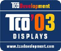 Information - Regulatory TCO'03-Ecological requirements for personal computers (TCO'03 applied model only) Congratulations! The display you have just purchased carries the TCO03 Displays label.