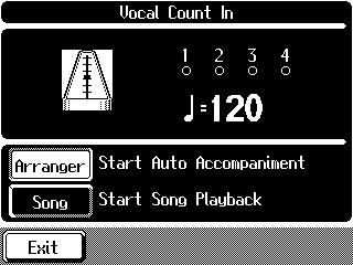 Using Music Files Display Description NOTE Harmony is added to the chords you play on the keyboard. When you use the Harmonist function, the resonance setting for the piano (p.