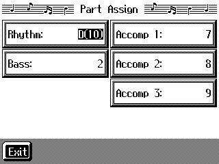 Chapter 7 Creating Music Styles 7. Touch <From> and <For>, then use the [-] [+] buttons or the dial to select the measures to be extracted.