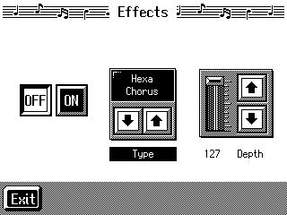 Chapter 1 Performance Adding Effects to Each Tone and Voice Applying Effects to the Sound (Effects) You can apply a wide range of different effects to the notes you play on the keyboard. 1. First, press the Tone button to select a Tone (p.