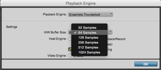 Go to Setup > Playback Engine. 2.