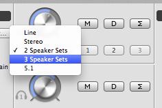 Open Maestro and click the Output tab (or use the keyboard combination [ +2]). 2. In the Speaker Output section click the Speaker Output drop-down box and select Line.