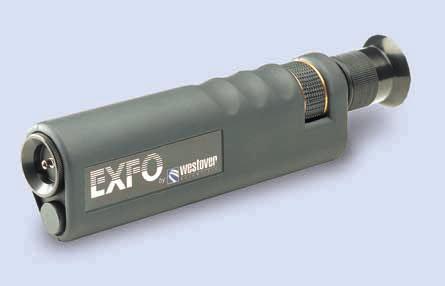 Consult EXFO s Fiber-Optic Test Kit brochure for more information about the choice of test kits available.