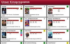 Program info wall with beamer The program info wall can now, flexible as ever,