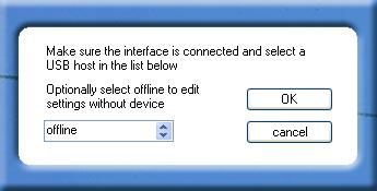 Online/Offline Mode Loading a Light Program from fc s.multi 4d You can run the software either offline or with an active connection to an fc s.multi 4d (online).
