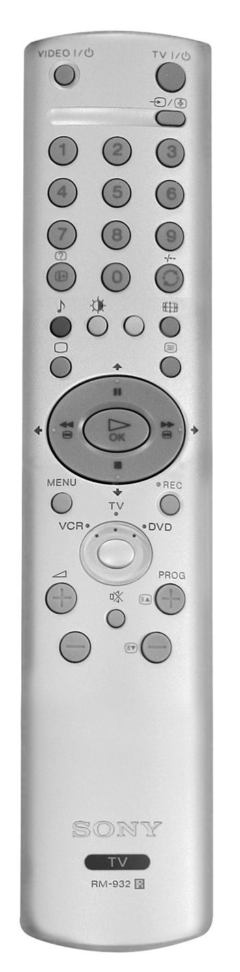 Overview of Remote Control Buttons VCR or DVD on/off Press to switch your VCR or DVD on or off. Selecting channels If Media Selector is switched on TV or VCR, press to select channels.