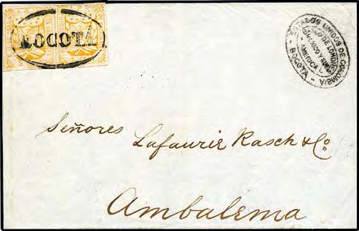 Colombia Starting Price 1715 1863, 5 c.