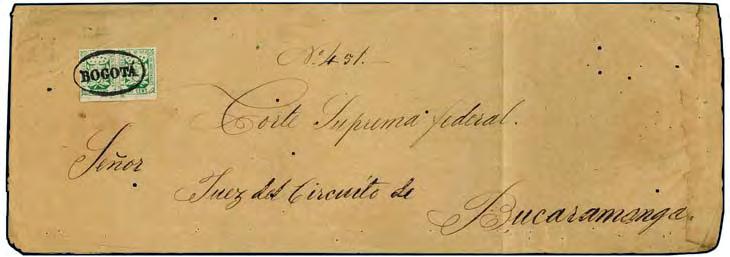 Colombia Starting Price The Largest 50 Centavos Multiple on Cover Detail 1770 1863, 50 c.
