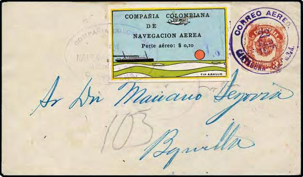 Colombia Starting Price 1897 1920, 10 c.