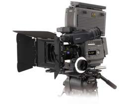 This VTR is designed to be dockable on the F35 and F23 Digital Cinema Camera, establishing a cable-free and portable full-bandwidth 4:4:4 capturing system.