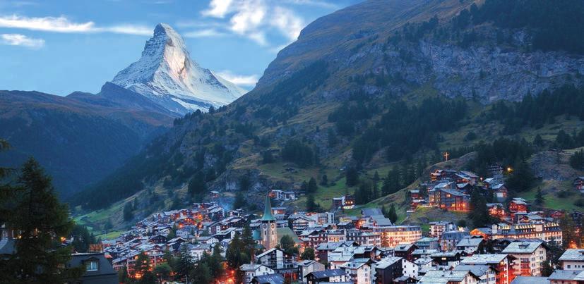 VISITING: AUSTRIA - GERMANY - SWITZERLAND - ITALY Alpine Explorer & the Glacier