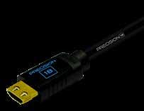 J Guaranteed 18Gbps Bandwidth J Supports 4K U video (up to 4K @/R) J Gold plated locking connectors for secure