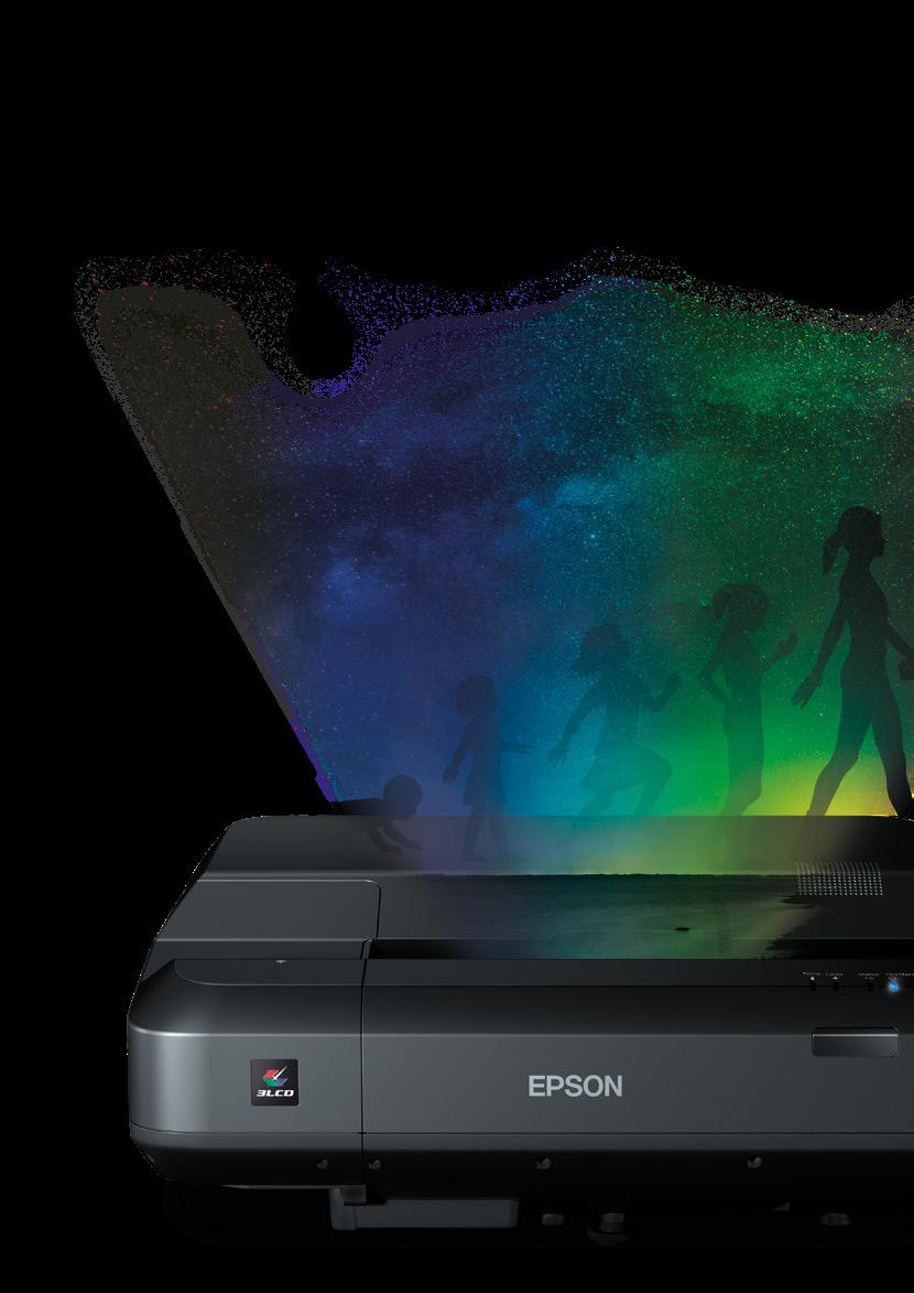 Years of daily content Whether you choose a laser or lamp-based model, Epson projectors offer years of viewing for all your entertainment needs.