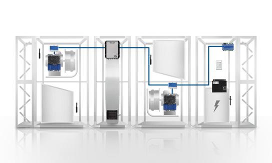 The dual-input pressure transmitters even communicate via Modbus. All units in the range can be installed in the exact location you want them to be, thereby promoting efficiency.