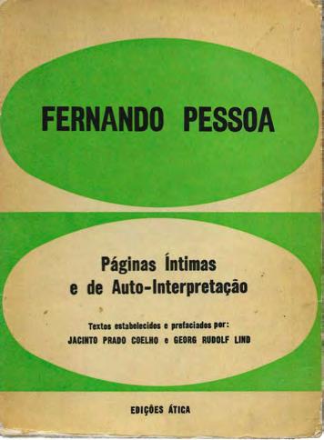Bibliography JENNINGS, Hubert D. (1984). Os Dois Exílios: Fernando Pessoa na África Do Sul. Porto: Centro de Estudos Pessoanos. (1979).