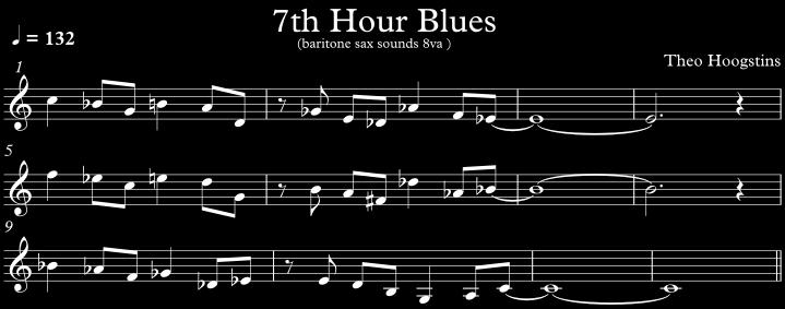 4.4 Applications of the Tone Clock in jazz In this subchapter, three compositions will be analyzed that are constructed with the Tone Clock.
