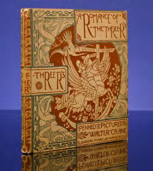 $950 "Reading, WRiting, and ARithmetic A Pegasus to all Little Passengers Aspiring to Run, and Read, or Write" CRANE, Walter. A Romance of the Three Rs.